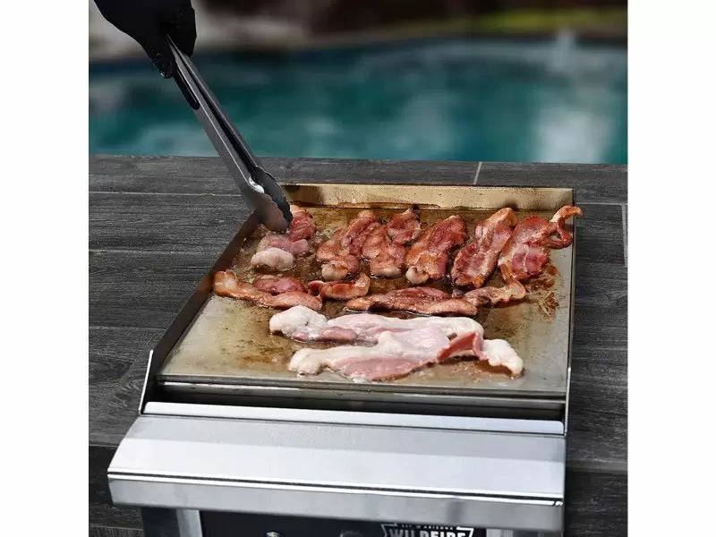 Wildfire Ranch Side 15" 1-Burner Stainless Steel Gas Griddle