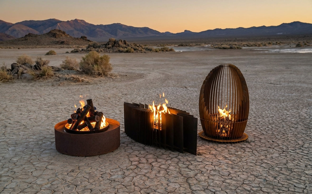 Fire Sculptures