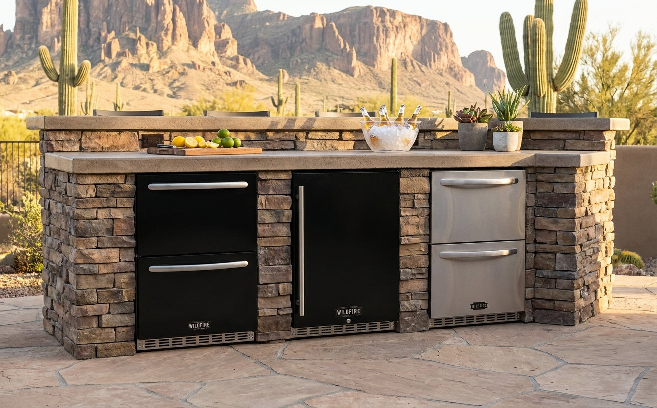 Outdoor Refrigerator & Appliances