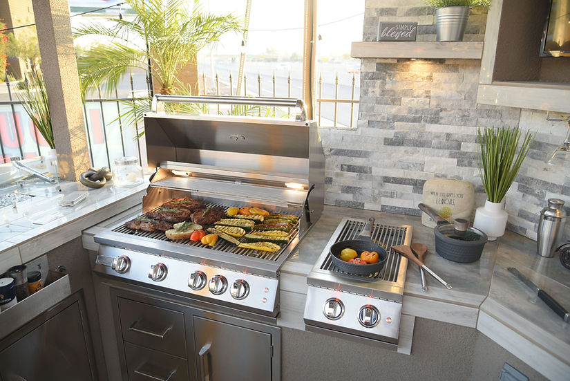 KoKoMo Grills Professional Double Side Burner with removable cover
