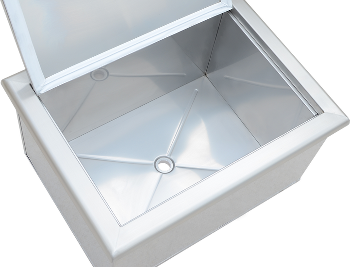 KoKoMo Drop-In Stainless Steel Ice Chest 23 x 17