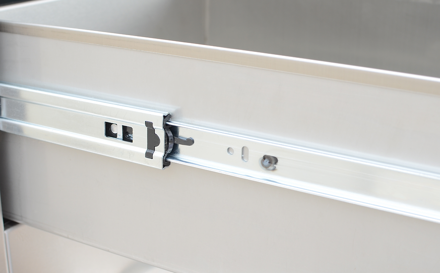 KoKoMo Outdoor Kitchen Stainless Steel Double Drawer