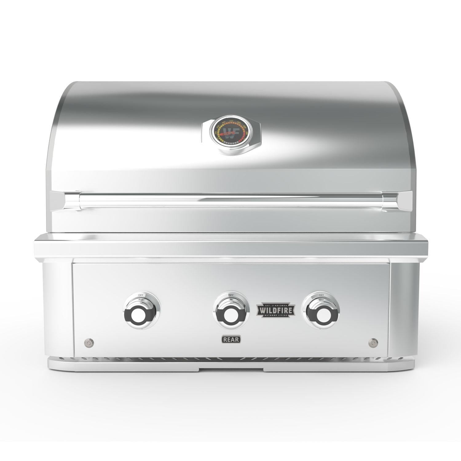 Wildfire Ranch PRO 30" 2-Burner Stainless Steel Gas Grill