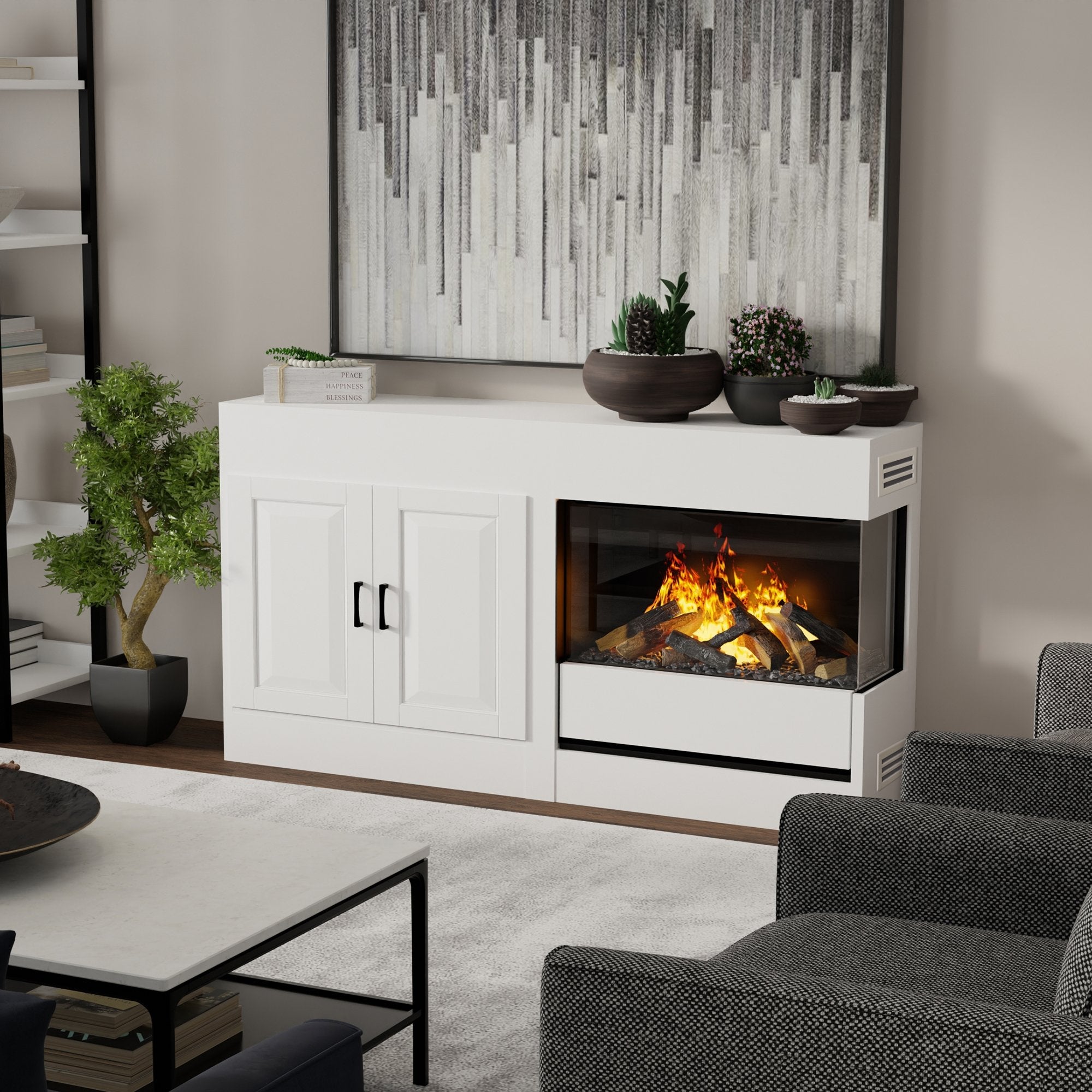 Dimplex Optimyst Aura 30in Water Vapor Fireplace