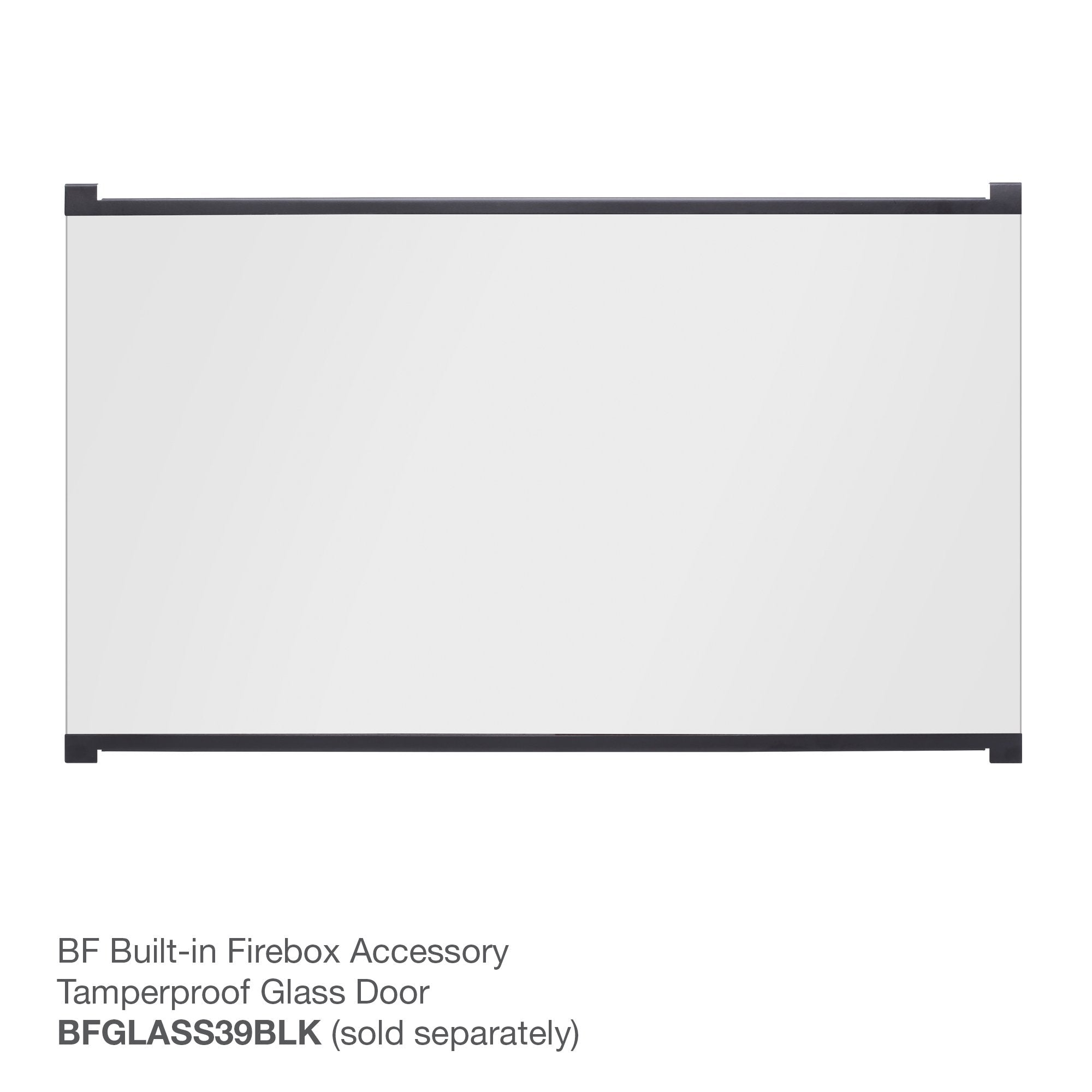 Dimplex 35in Tamper Proof Glass Front for BF39STP & BF39DXP
