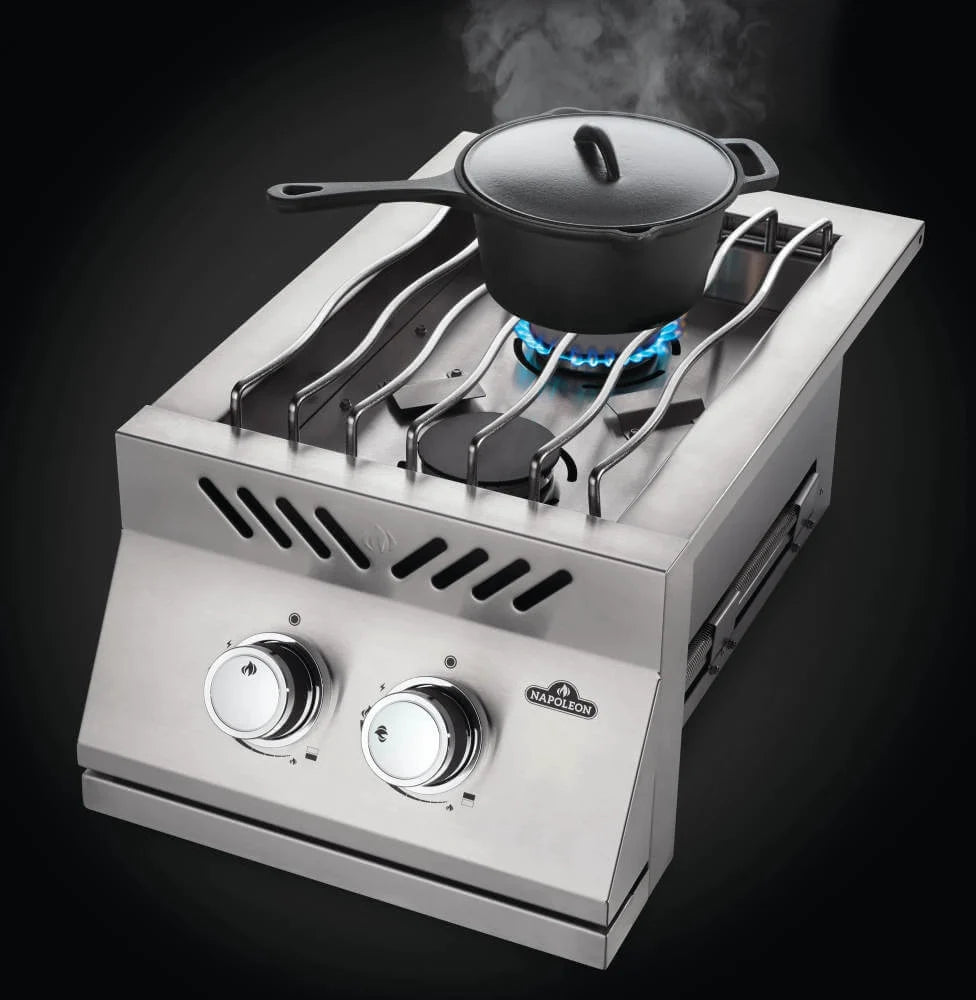 Napoleon 500 Series Inline Dual Range Top Burner with Dual Range Power Burners
