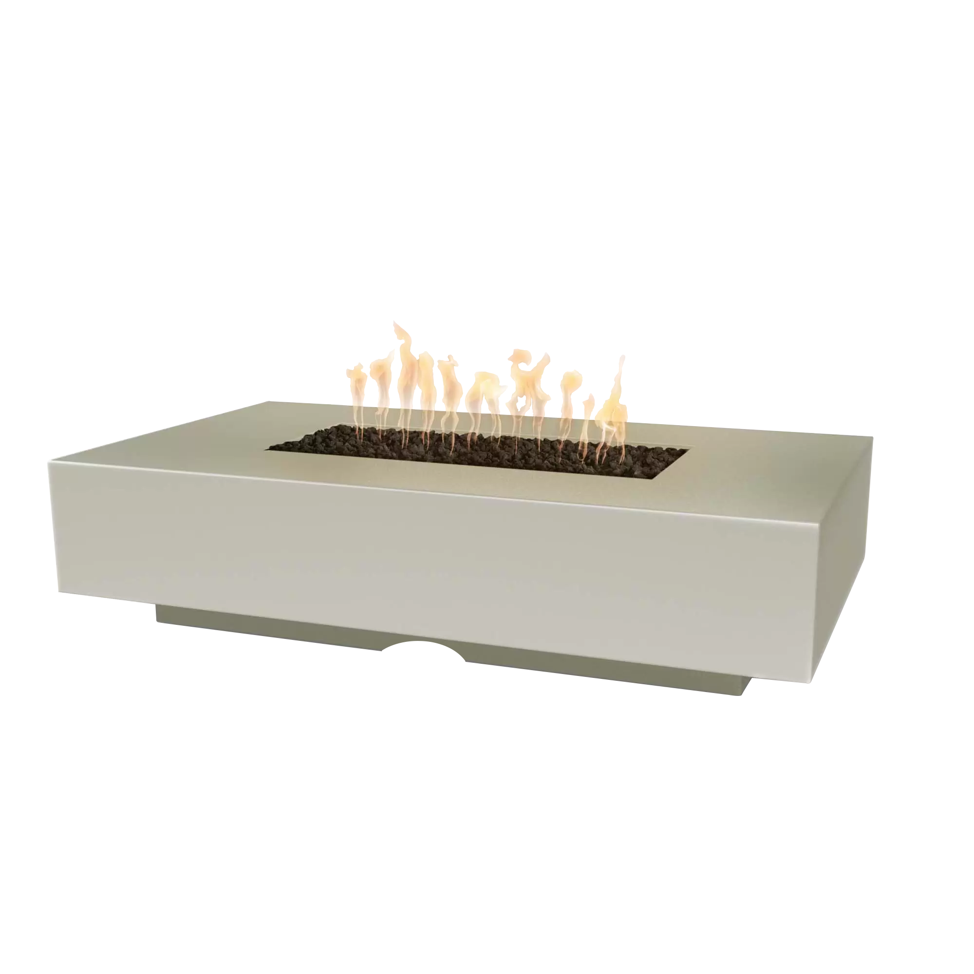 The Outdoor Plus Cabo Linear Fire Pit - GFRC Concrete