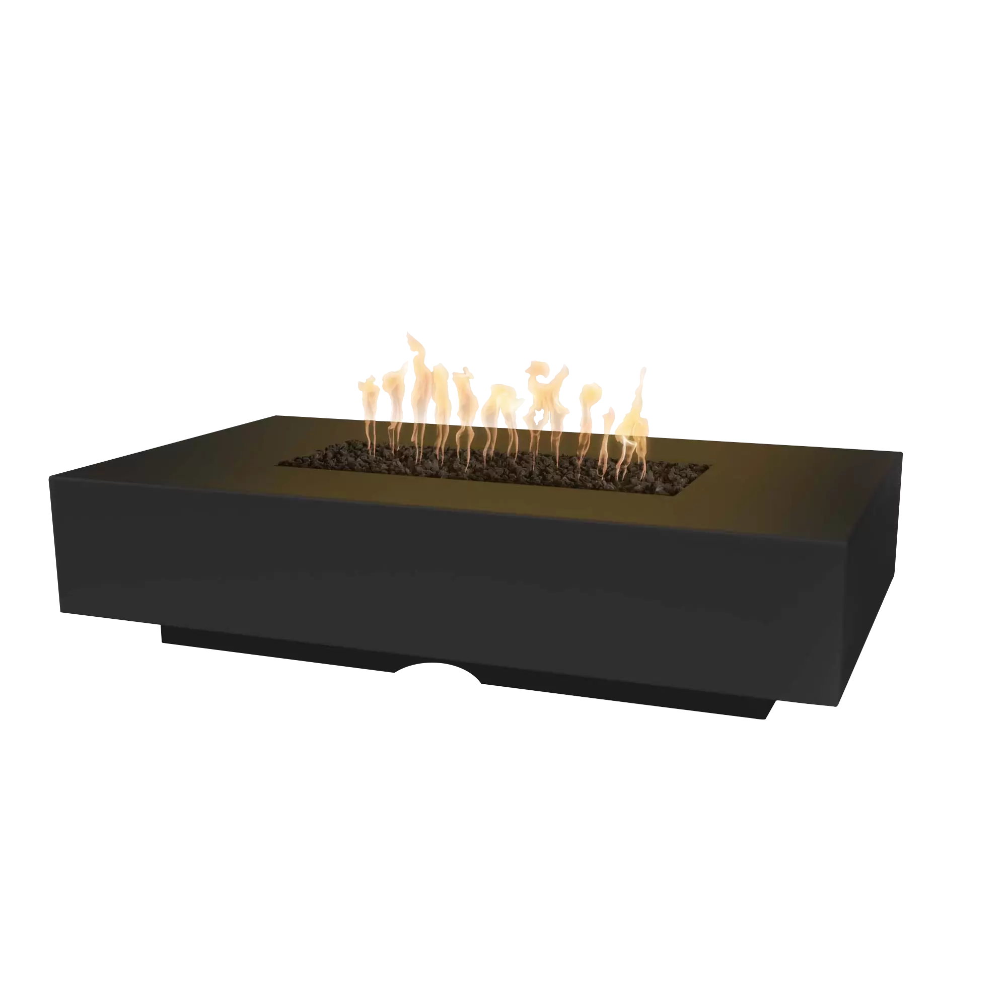 The Outdoor Plus Cabo Linear Fire Pit - GFRC Concrete