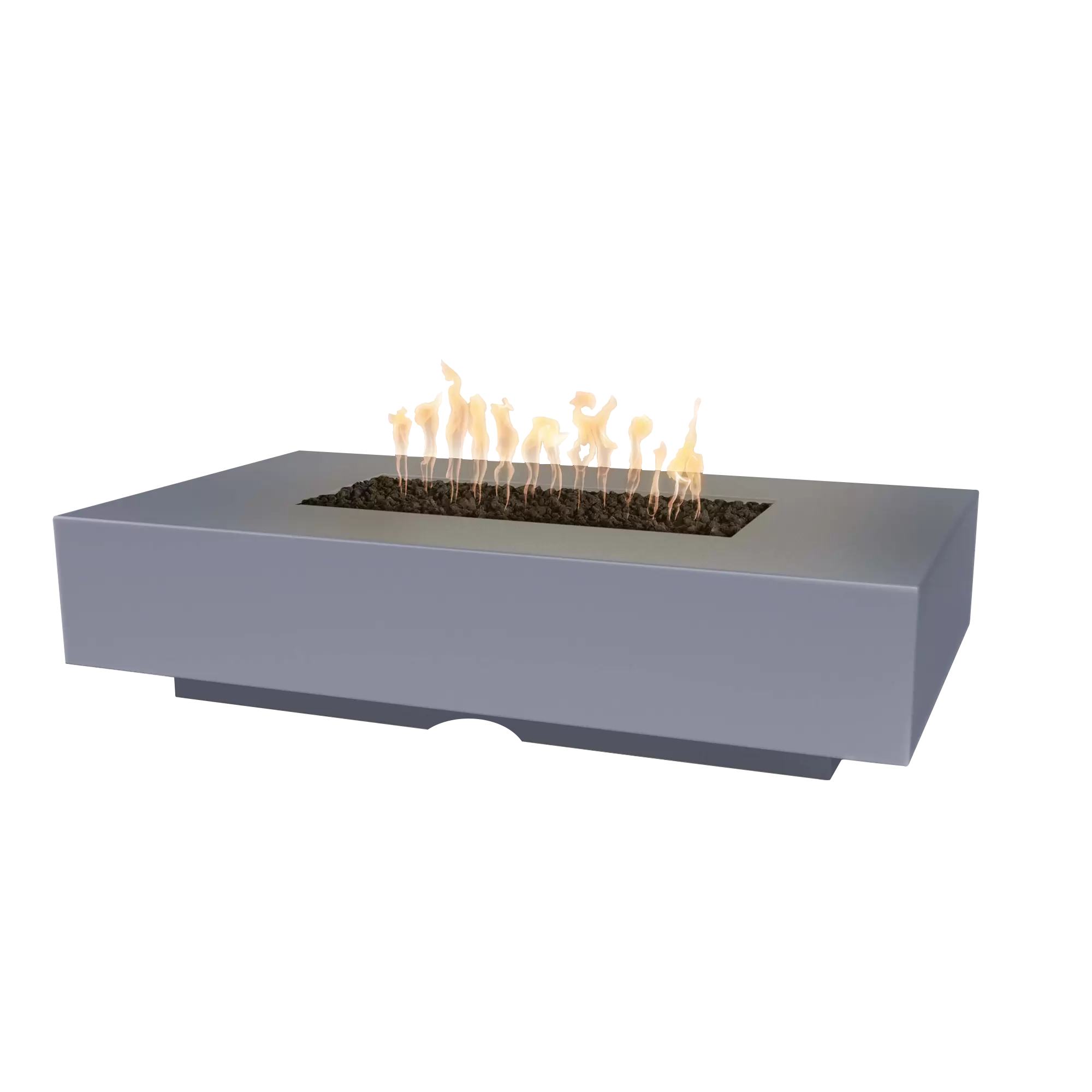 The Outdoor Plus Cabo Linear Fire Pit - GFRC Concrete