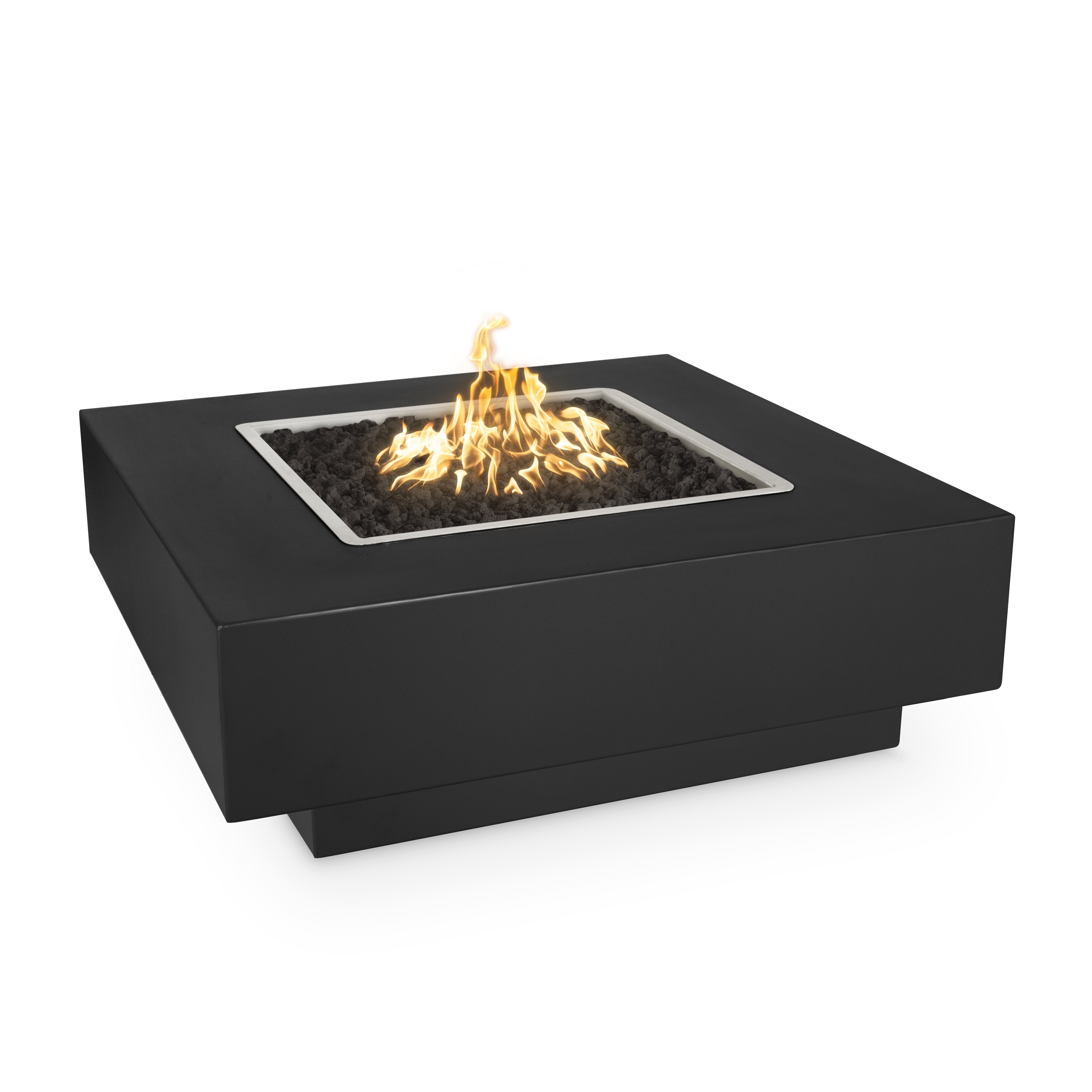 The Outdoor Plus Cabo Square Fire Pit - Metal Powder Coat
