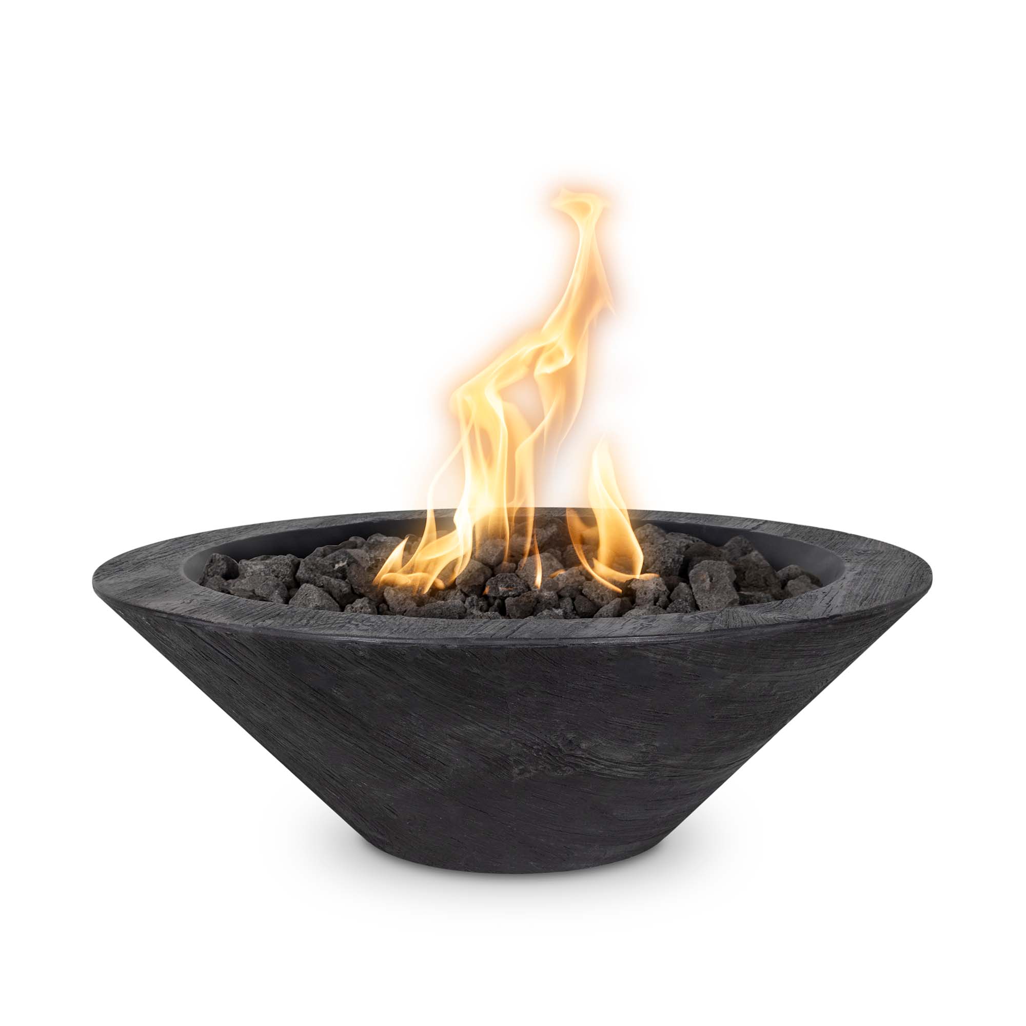 The Outdoor Plus Cazo Fire Bowl - GFRC Woodgrain