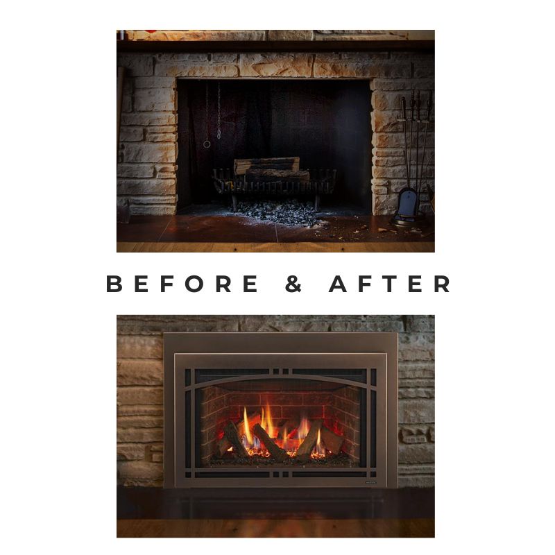 Majestic Ruby 25" Direct Vent Gas Insert