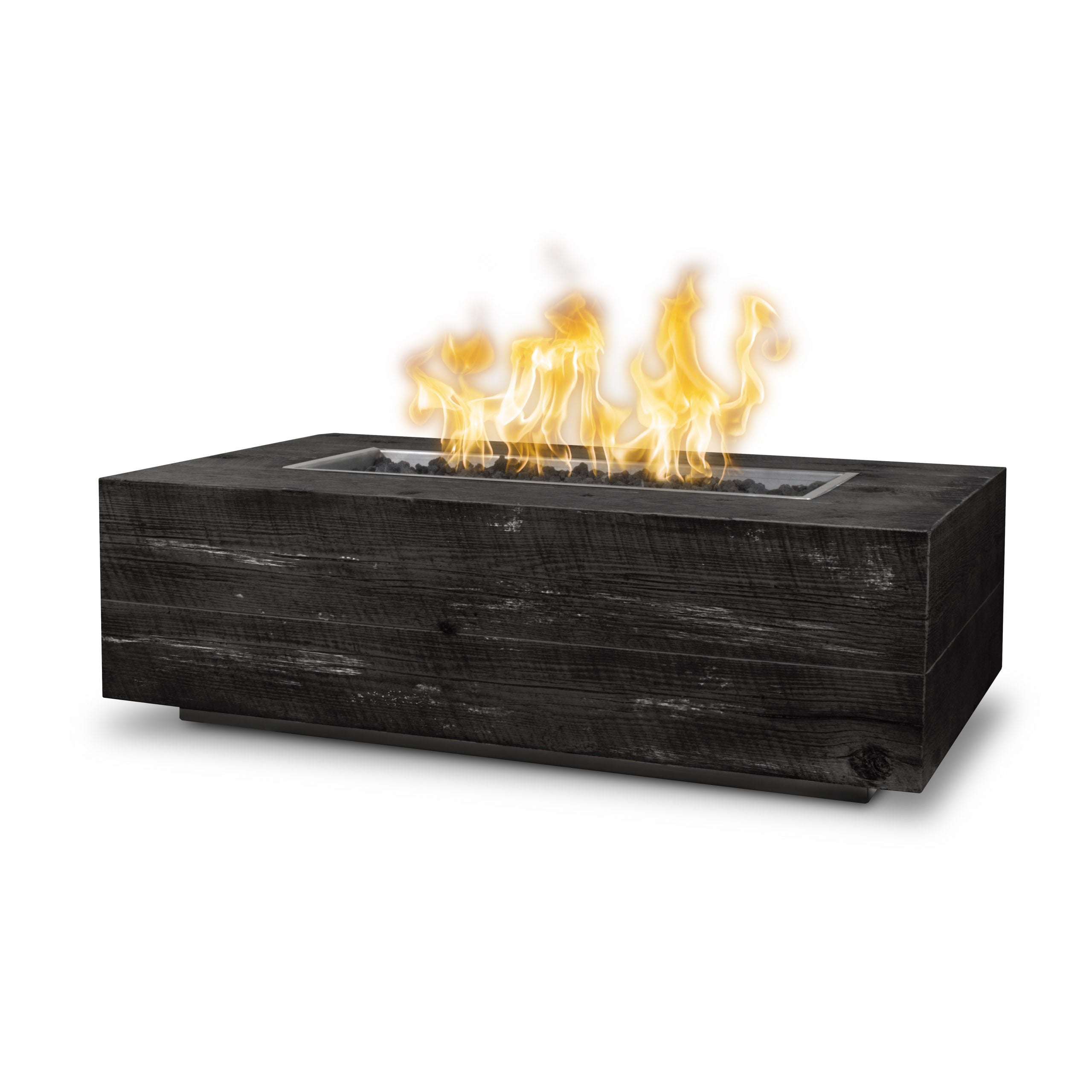 The Outdoor Plus Coronado Fire Pit - GFRC Woodgrain