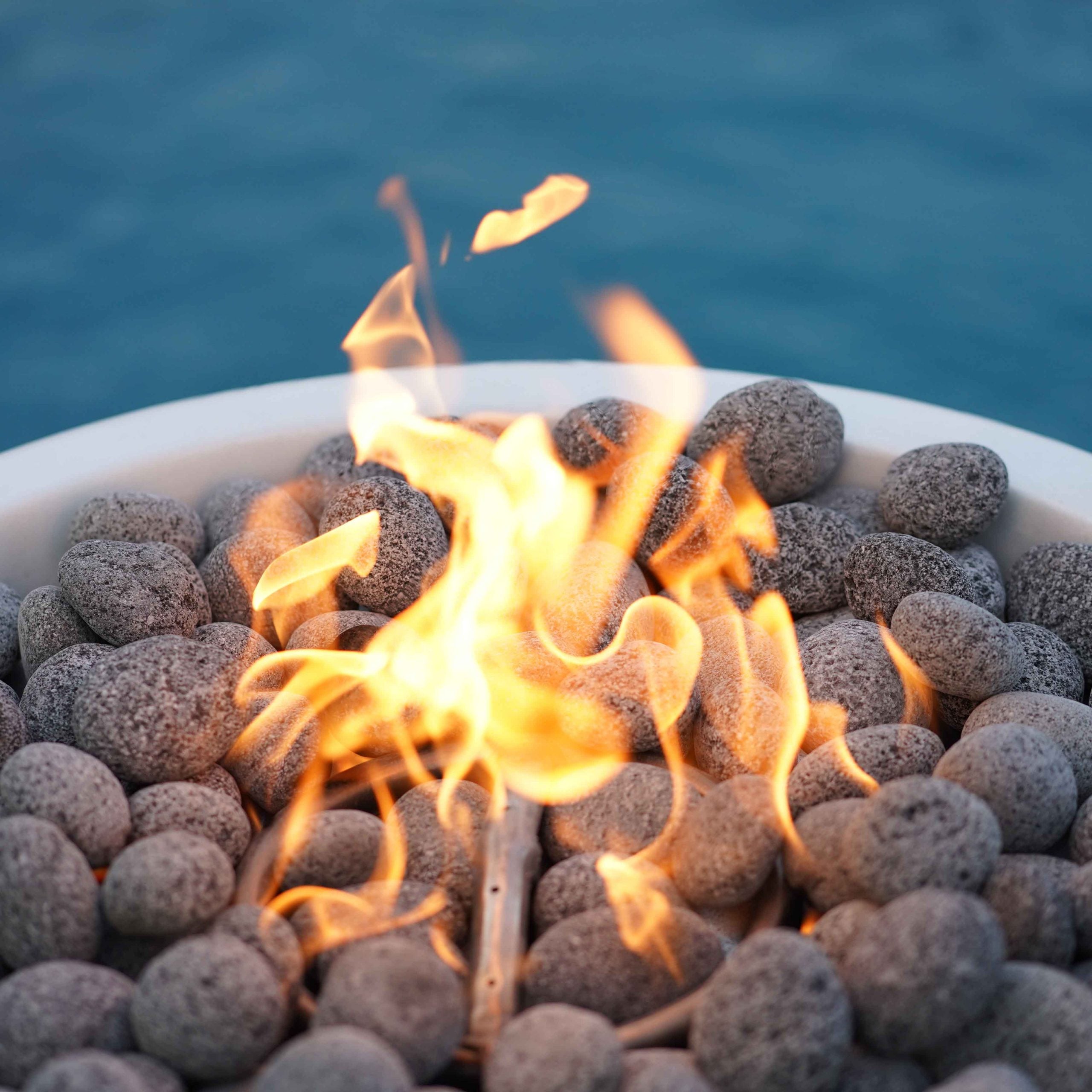 The Outdoor Plus Sedona Fire Bowl - GFRC Concrete