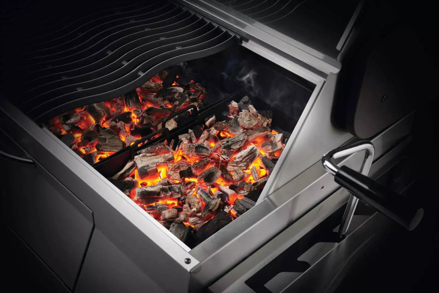 Napoleon Professional 605 Charcoal Grill's Two Charcoal Dividers