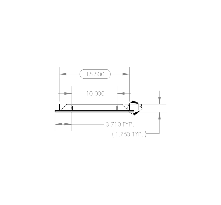 Summerset RTK-15 Top Dimensions