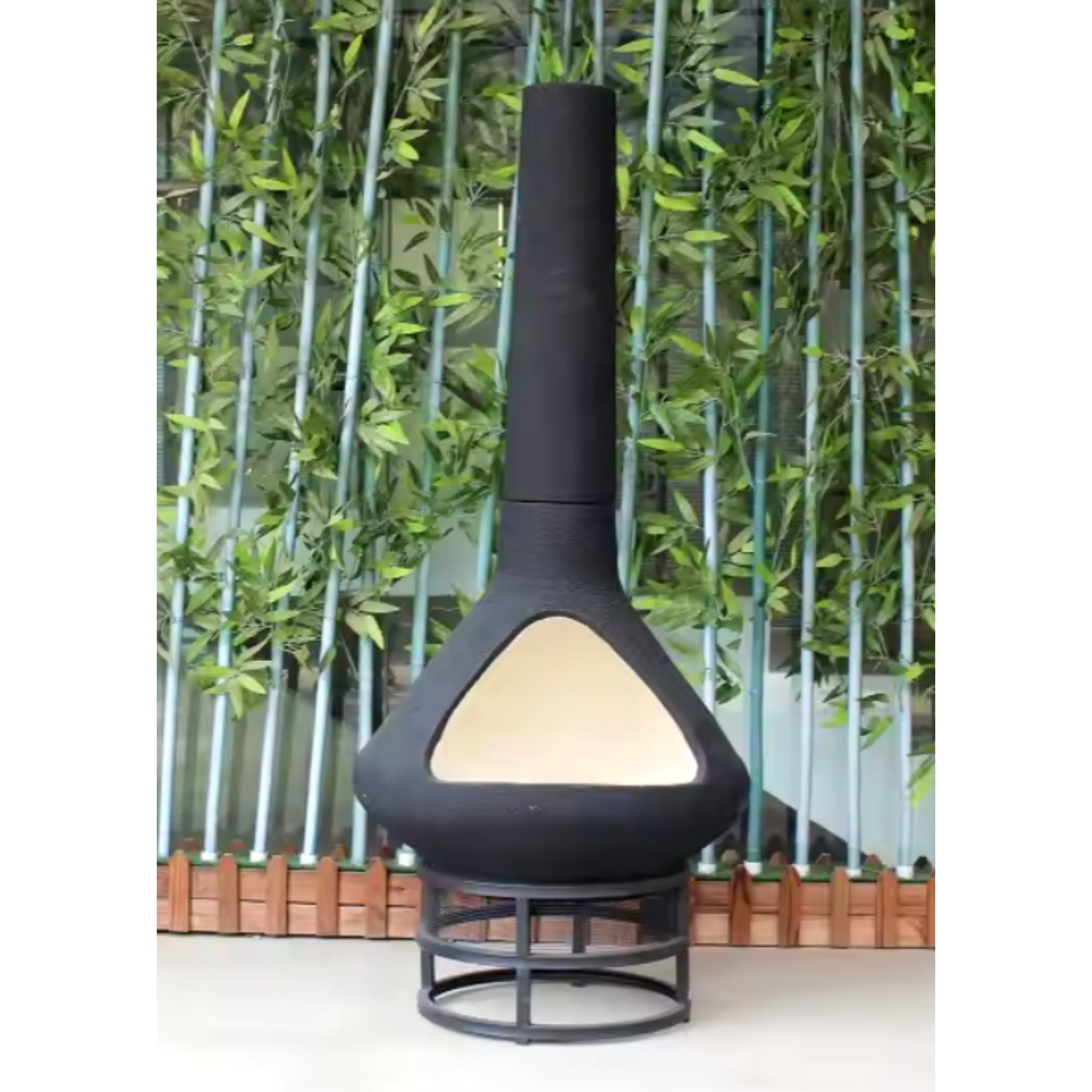EmberCraft Nova Chiminea Fire Pit
