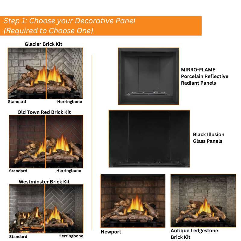 Napoleon Elevation X 36" Direct Vent Gas Fireplace