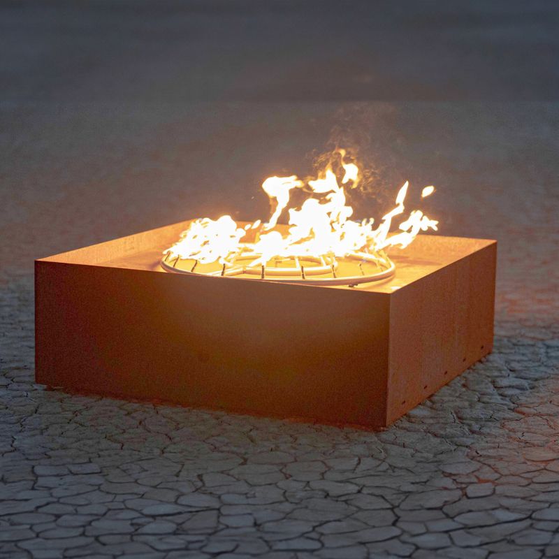 The Outdoor Plus The Atomic Fire Sculpture
