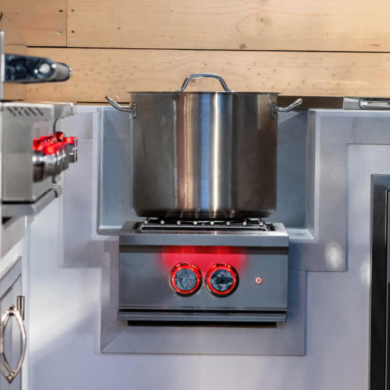 TrueFlame Built-In Stainless Steel Power Burner - TFPB